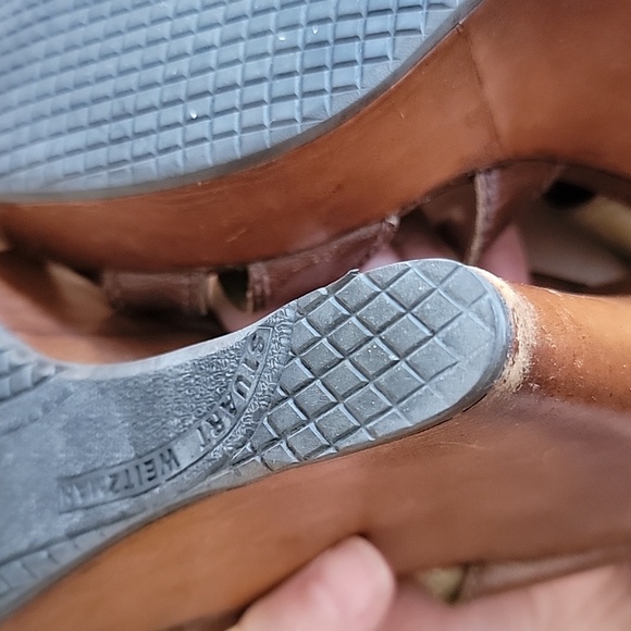 Stuart Weizman Wedge Heel Sandal - Picture 11 of 13